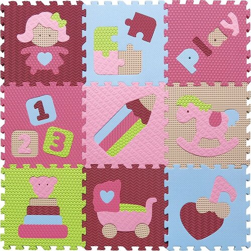 Baby Great Podne puzzle Premijum klase "Ćerke-majke" (pink) Cene