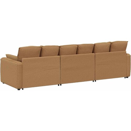  Modularna sofa s jastucima bež boje Slike