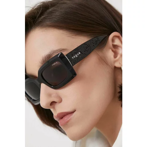 Vogue Sončna očala ženski, črna barva