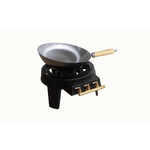 HOT_WOK Plinski plamenik Hot Wok Pro 12 kW s regulatorom, crijevom i posudom Slike