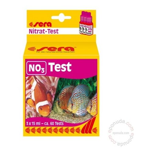Sera test za nitrate NO3 Test Slike
