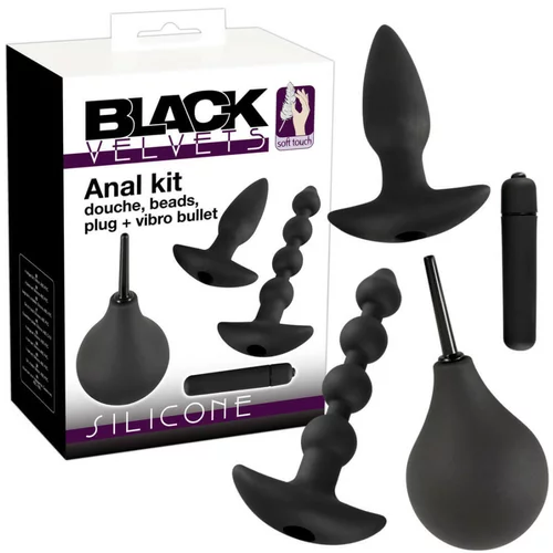 Black Velvets Black Velvet analni set (4 dijela)