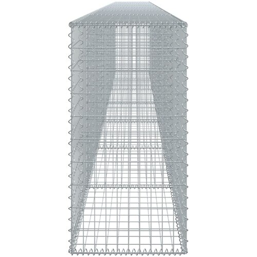  Gabionska ko&amp;scaron;ara s poklopcem 700x50x100 cm pocinčano željezo Slike