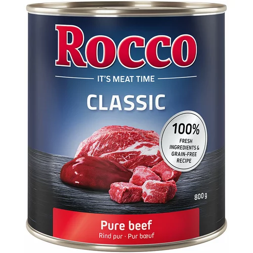 Rocco Varčno pakiranje Classic 24 x 800 g - Čista govedina