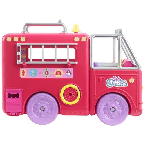 Mattel Figurica od Gasilski Tovornjak z Lutko Chelsea, Rde?a, (21582522) Cene