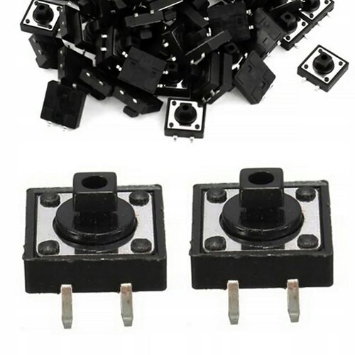 Rosfix Taktni stikalnik 12x12 mm h= 7mm 2kos., (21656702) Slike
