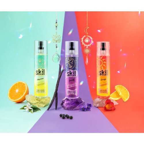 Skil Feel Good Happiness osvežilna meglica za lase in telo za ženske 250 ml Slike