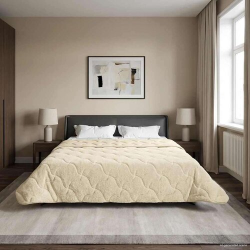  Poletna odeja krema 200 x 220 cm Mikrofibra in Teddy flis, (5000284580) Cene