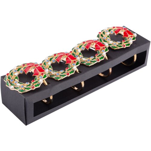Altom design set 4 prstena za salvete Slike