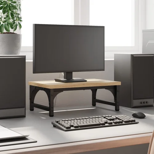 vidaXL Stojalo za monitor sonoma hrast 37x23x14 cm inženirski les vidaXL Stojalo za monitor sonoma hrast 37x23x14 cm inženirski les