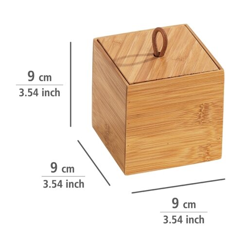 Wenko 23922100 - Kutija TERRA 9 x 9 cm, braon Slike
