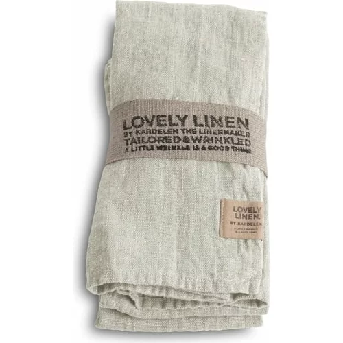Lovely Linen Serviete - Light Grey