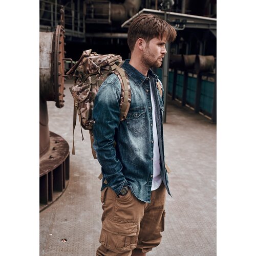 Brandit Riley Denim Shirt Blue Washed Slike