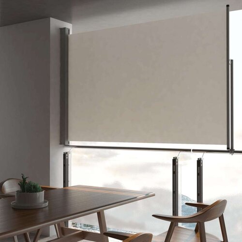 vidaXL uvlačiva bočna tenda za terasu 160 x 300 cm krem Cene