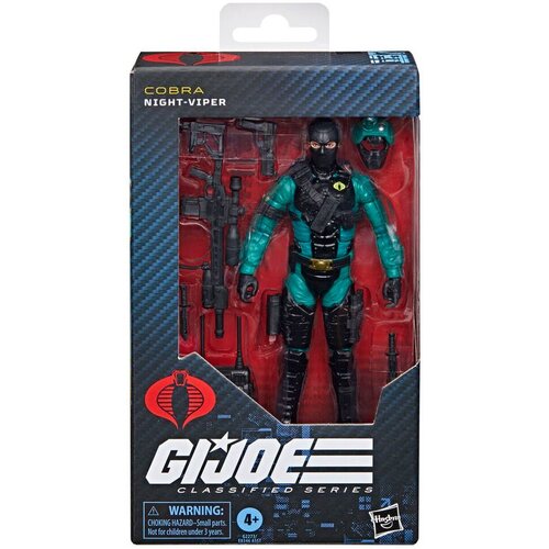 Hasbro Figura Night-Viper Classified Series Cobra G.I. Joe 15cm Slike