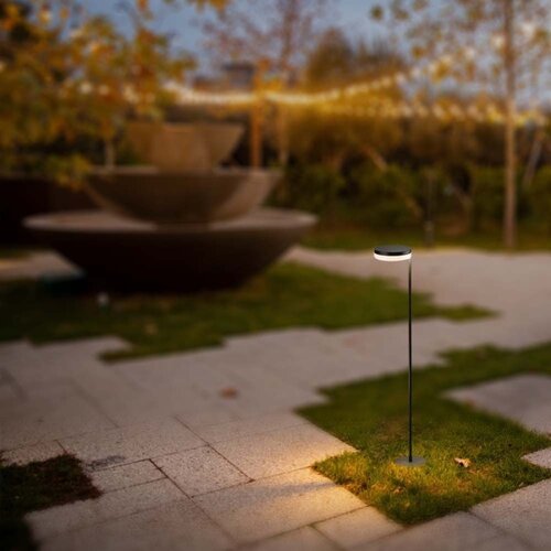  Spolja&amp;scaron;nja solarna LED lampa LED/2W/3,7V 3000K IP54 2000 mAh crna Slike