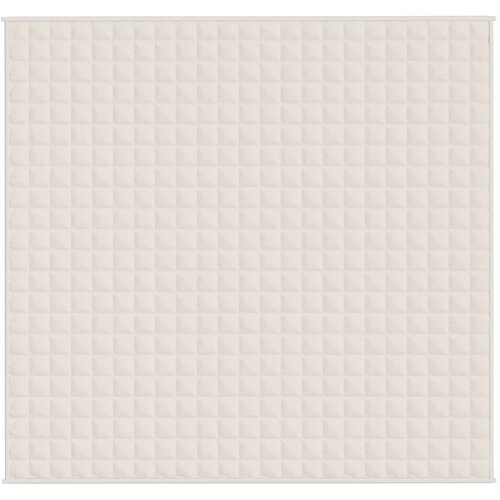  Te&amp;scaron;ka deka svijetla krem 220x240 cm 15 kg od tkanine Slike