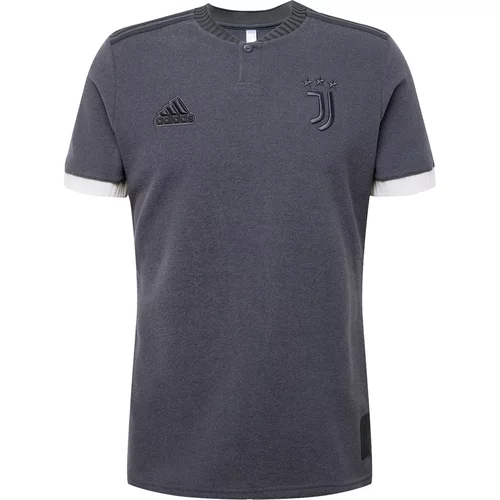 Adidas Funkcionalna majica 'Juve 3' temno siva / črna / bela
