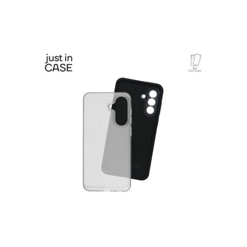 Just_in_Case 2u1 Extra case MIX paket maski za telefon Samsung Galaxy A36 CRNI Cene
