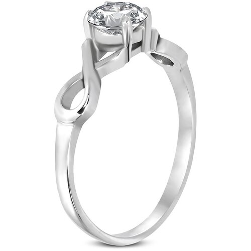Kesi Infinity Surgical Steel Engagement Ring Slike