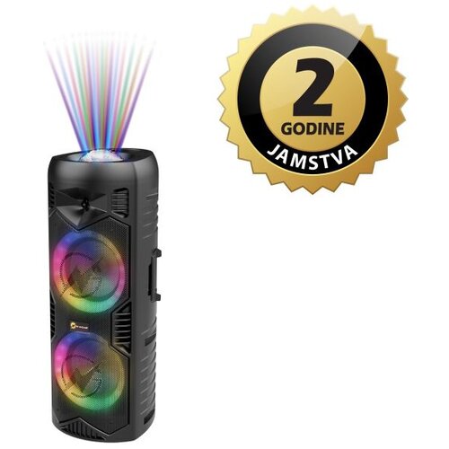 N-gear karaoke Let Go Party 5150, 200W, BT, discoLED, 1*bežični mikrofon, crni Cijene