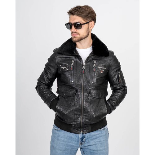La Force Fashion Kožna jakna Air-282-K - Crna Slike