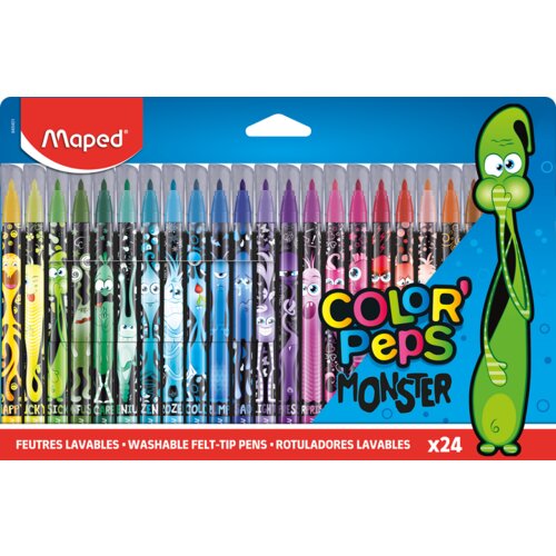 Maped flomasteri COLOR`PEPS monster 1/24 Cene