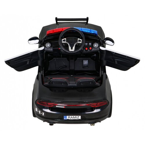  Auto na akumulator Super-Police -crni Slike