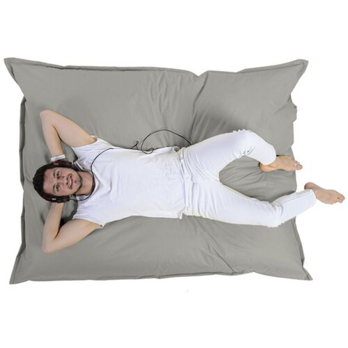 Atelier Del Sofa ba&amp;scaron;tenski lazy bag - jastuk giant cushion 140x180cm/ siva Slike
