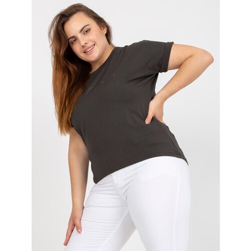 RELEVANCE T-shirt-RV-TS-7774.16P-dark khaki Cene
