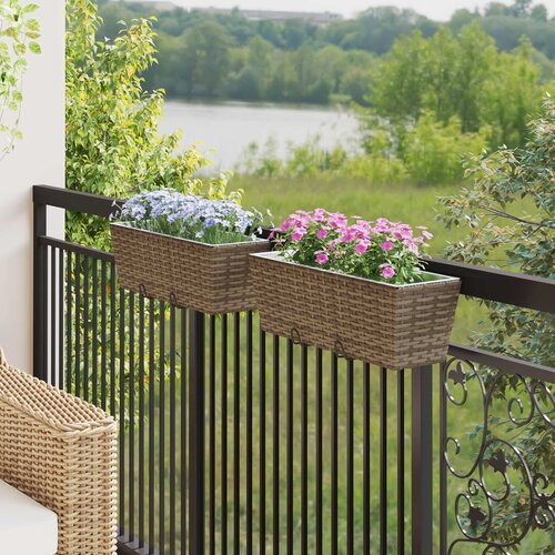  Ograda 2 pcs 50 x 17 x 17 cm Metal Slike