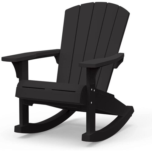 Keter Adirondack gugalni stol Troy grafitne barve Slike