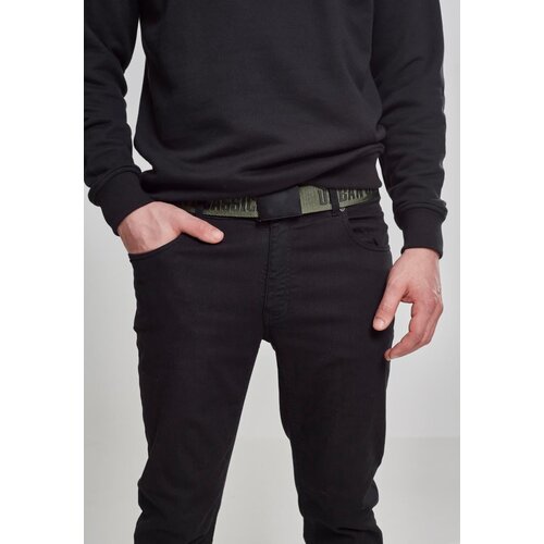 Urban Classics Accessoires Urban Classics logo strap - green/black Slike