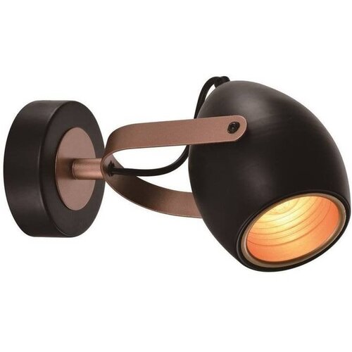 Candellux Lighting Črna kovinska stenska svetilka Anica - Candellux Lighting Cene