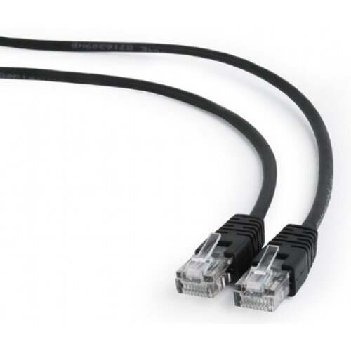 Gembird PP12-1M/BK Mrezni 1m black mrežni kabal Cene