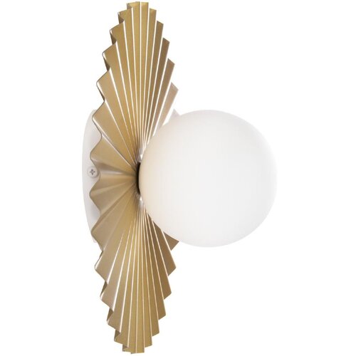  Zidno svetlo SUNPLISS 1xG9/10W/230V, prečnik 30 cm, zlatna/krem Cene