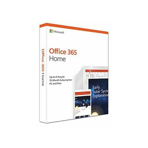 Microsoft Office 365 Home English Subscr 1YR Central/Eastern Euro Only Medialess 6GQ-00948 poslovni softver Slike