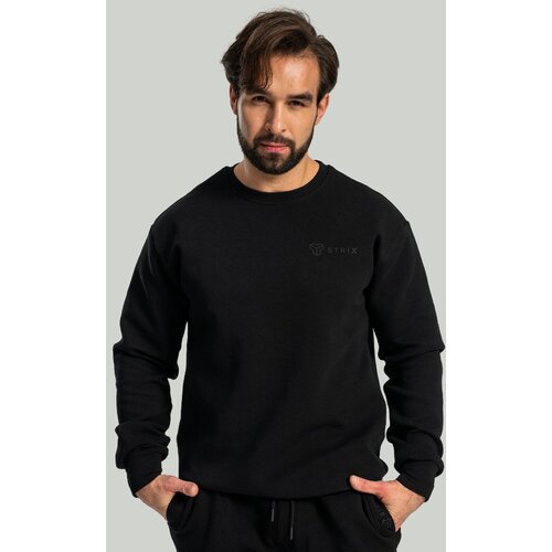 STRIX Muška dukserica Relaxed Black Cijene