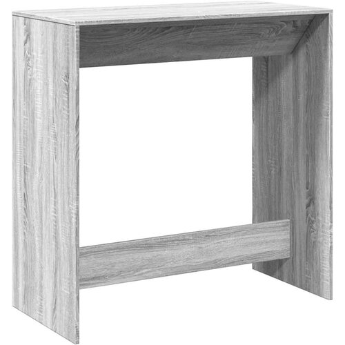 vidaXL Barska miza siva sonoma 102x50x103,5 cm inženirski les Cene
