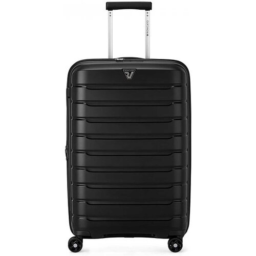 Roncato Trdi kovčki Trolley Medio 4R 68 Cm Exp. B-Flying Črna Slike