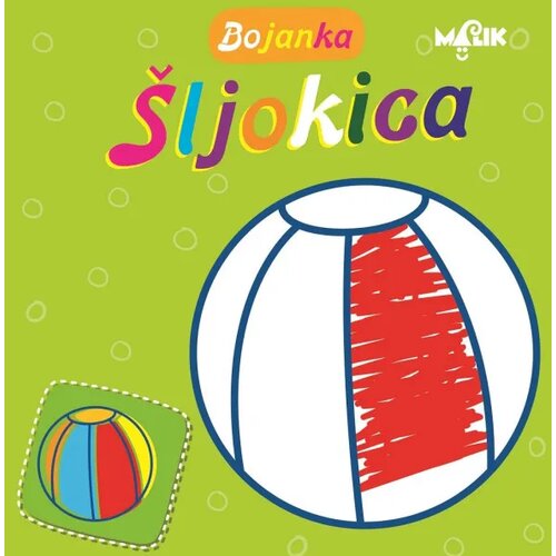 MALIK knjiga Bojanka šljokica-zelena Cijene