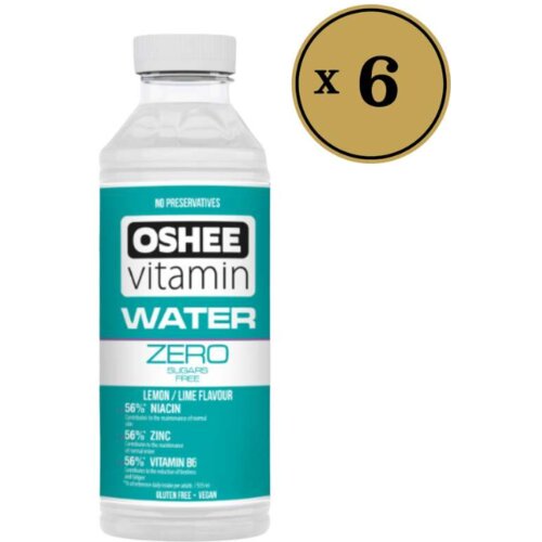 Oshee Voda Vitaminska, Zero limun-limeta, 0.55l, 6 komada Slike