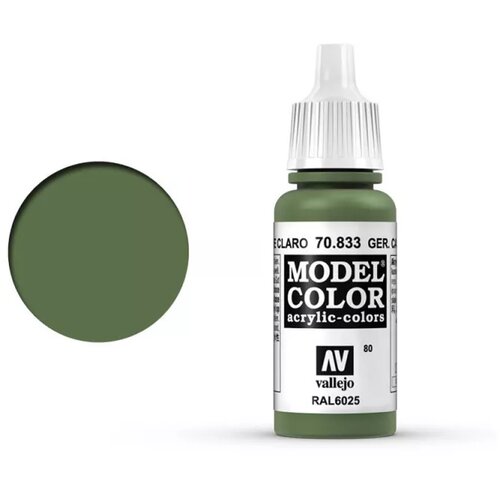 Vallejo Model Color 080 svetlo zelena kamuflaža (Ger. Cam. Br. Gr.) (833) - 17 ml Cene