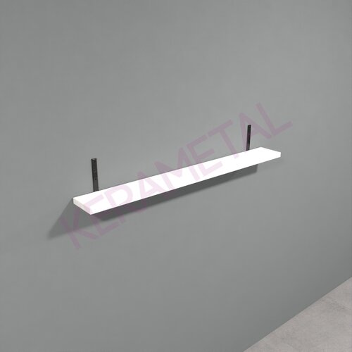 Kolpa San Kolpa Polica za pravougaono Ogledalo 100cm White 547460 Slike