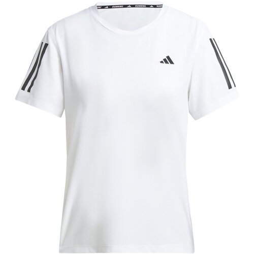 Adidas Funkcionalna majica 'Own The Run' črna / bela Cene
