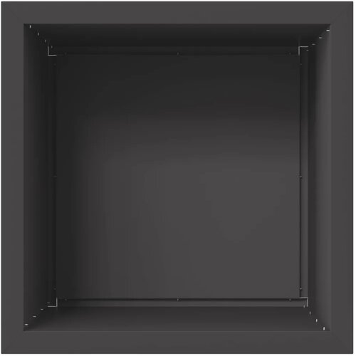  Vrtna posuda za sadnju s LED svjetlom 2 kom. Crna - Crna 50 x 50 x 48 cm 2 Slike