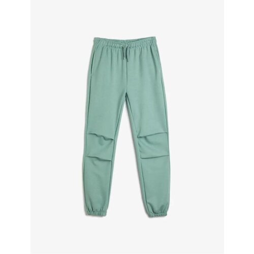 Koton Basic Jogger Sweatpants with Pockets and Tie Waist Cene