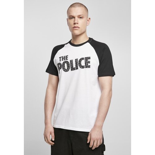Mister Tee The Police Logo Raglan Tee Wht/blk Slike