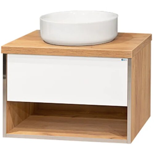 Lux Ceramica Tara hrast ormarić za lavabo 65cm Slike