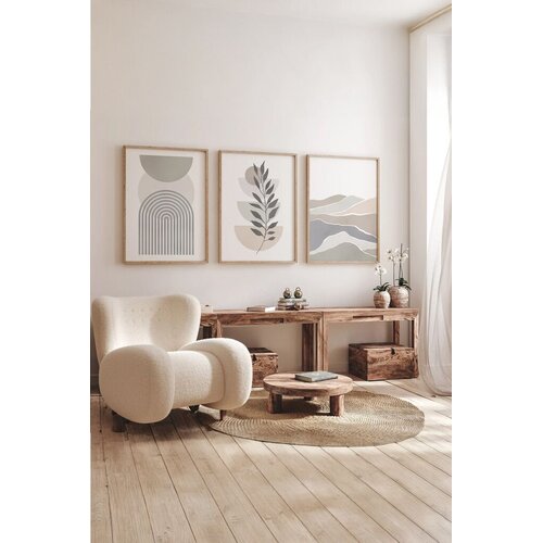 Wallity slika 3Dartsoho65, 3 dijela, 33 x 48 cm Cijene